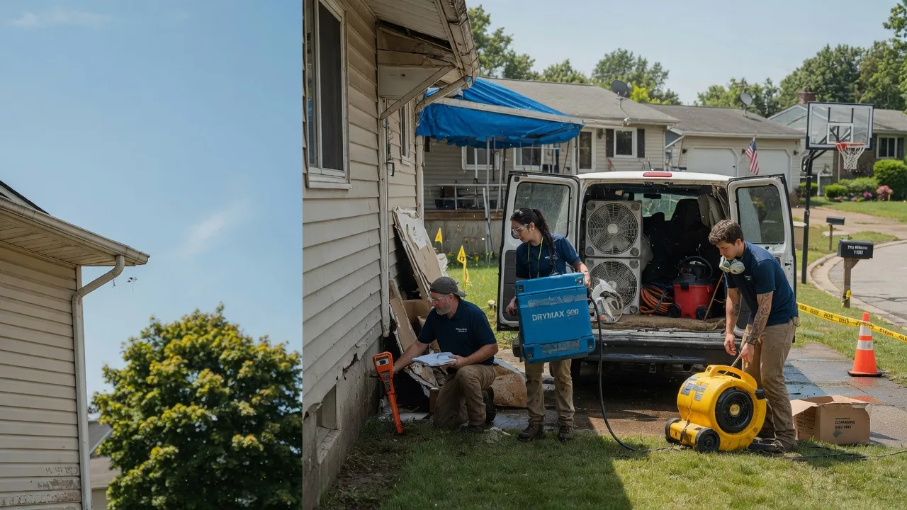 Ceiling Leak Cleanup in Dundee, IA near me